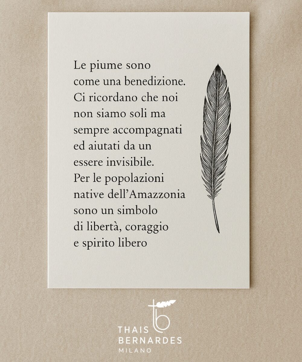 Orecchini Lunghi con Piume – Image 4