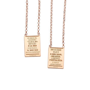 Thais Bernardes Schmuck Skapulier-Halskette