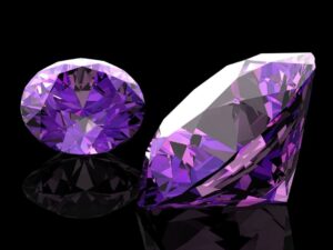 Amethyst der Stein des Monats für Februar