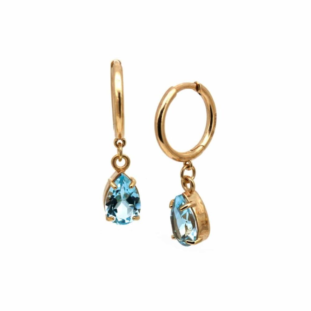 dream colours topaz blue earrings Thais Bernardes Jewellery