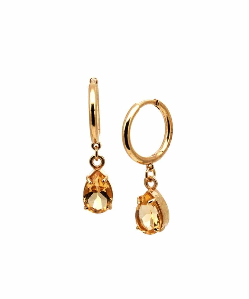 Dream colours citrine earrings. Thais Bernardes jewellery