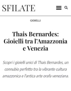 sfilate.it Artikel Schmuck Thais Bernardes