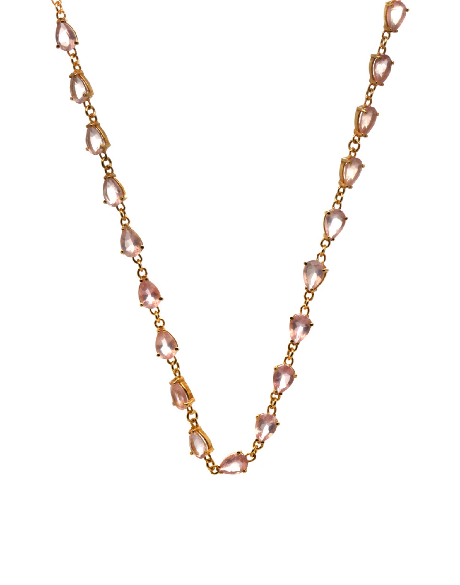 Collana Tennis Colors Quarzo Rosa