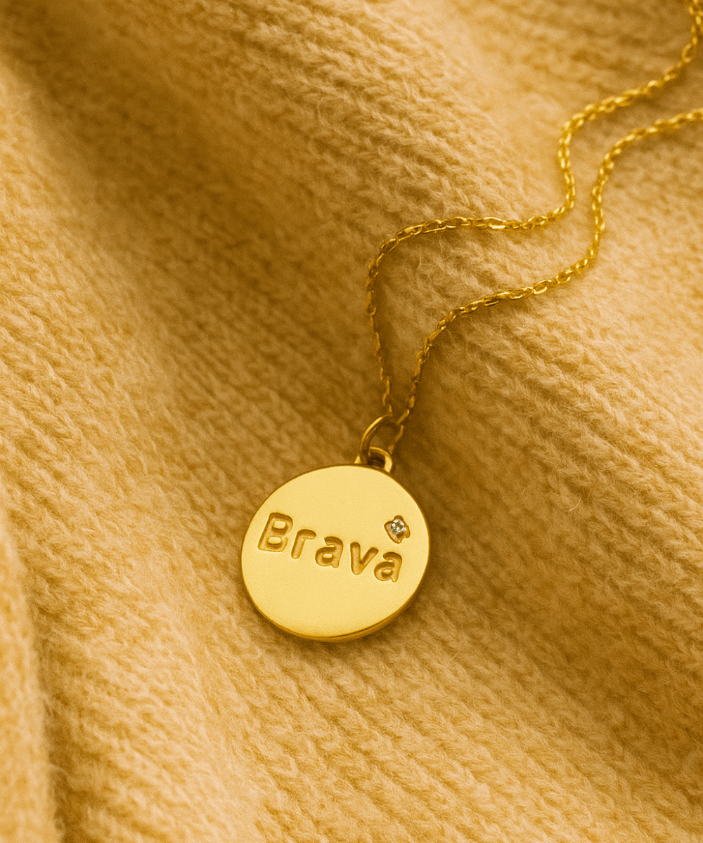 Collana Medaglietta BRAVA – Image 2
