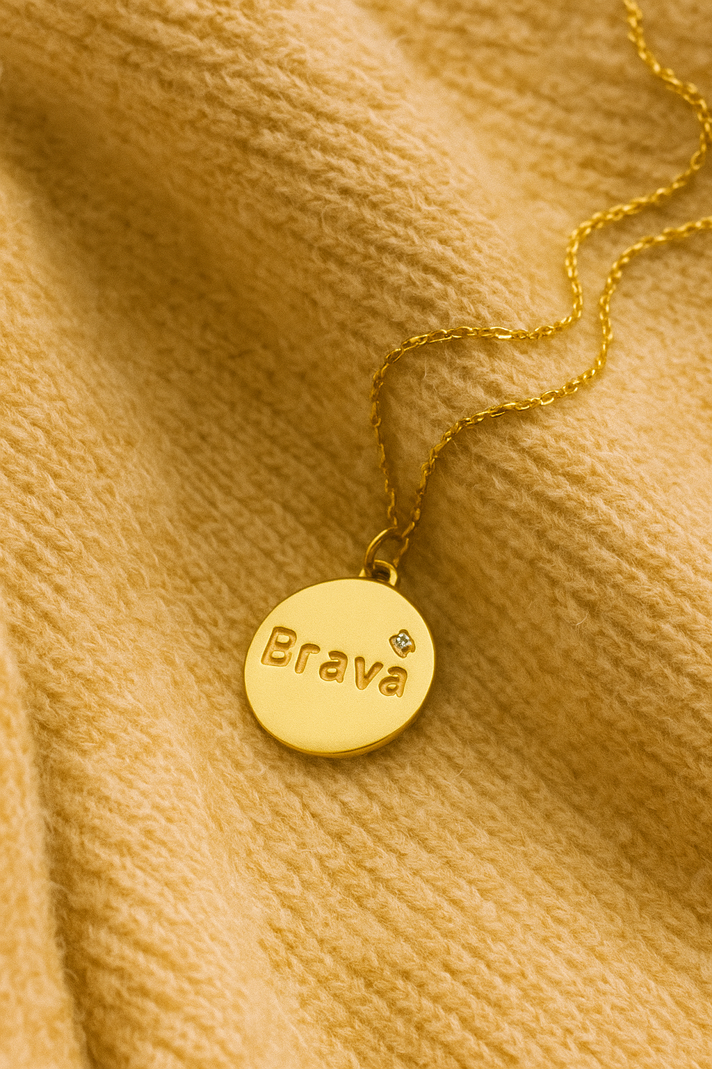 Collana Medaglietta BRAVA – Image 2