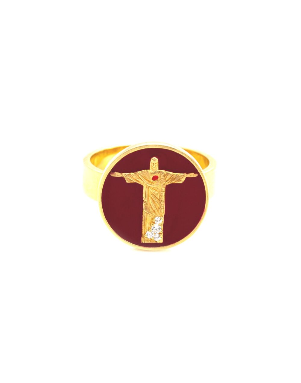 Anello Corcovado Rosso