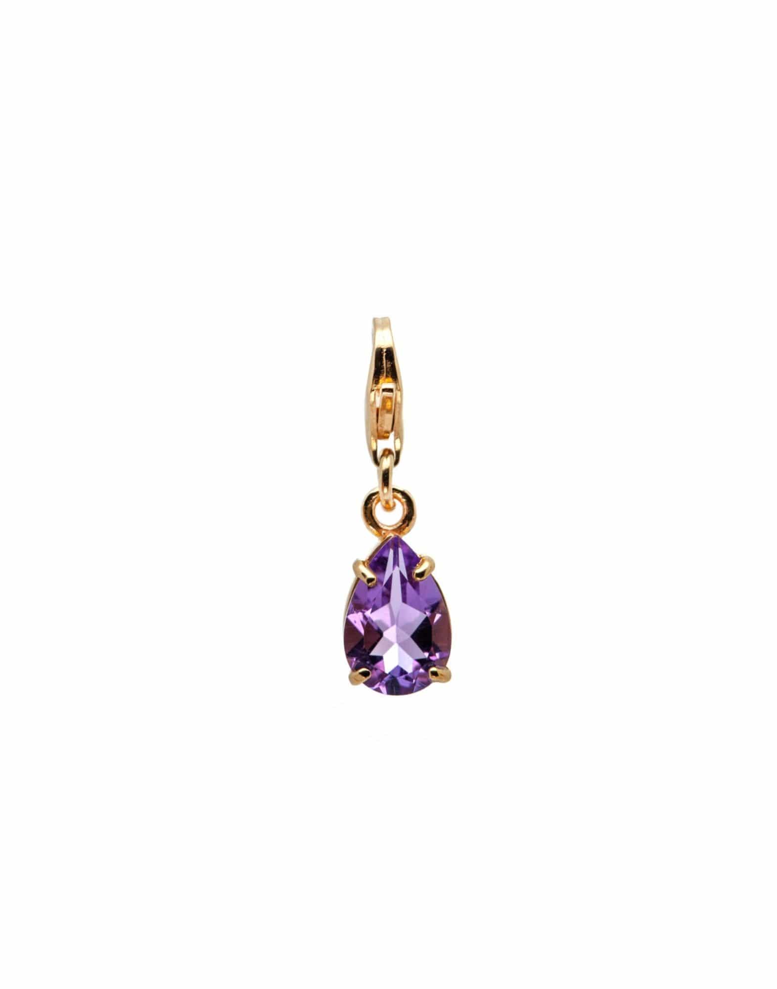 Ciondolo Charm Ametista