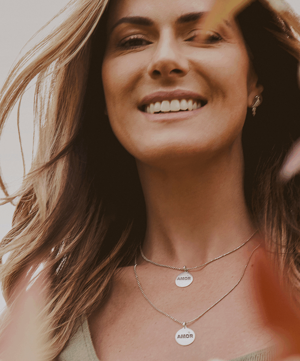 Collana Medaglietta AMOR - Image 2