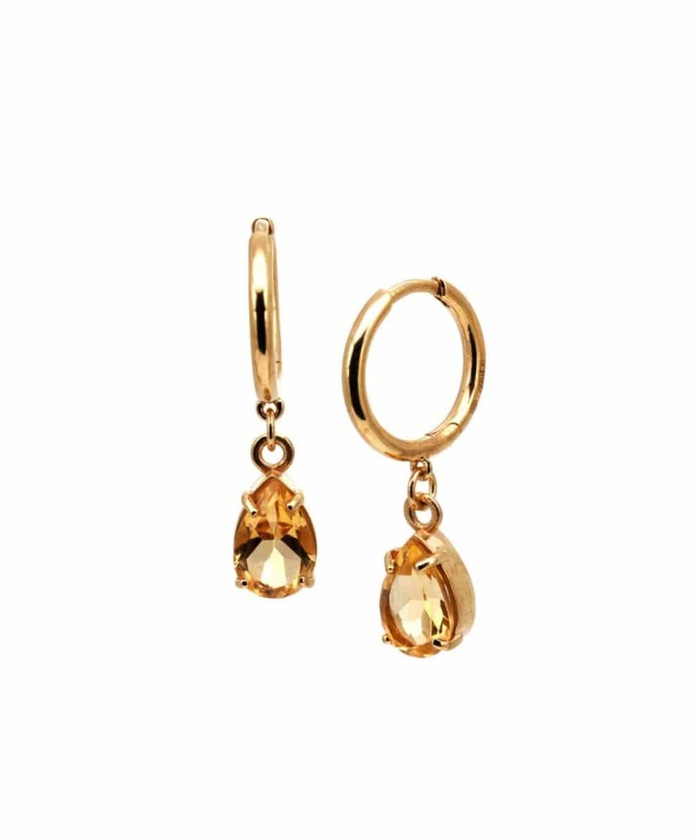 Colors Citrine Earrings