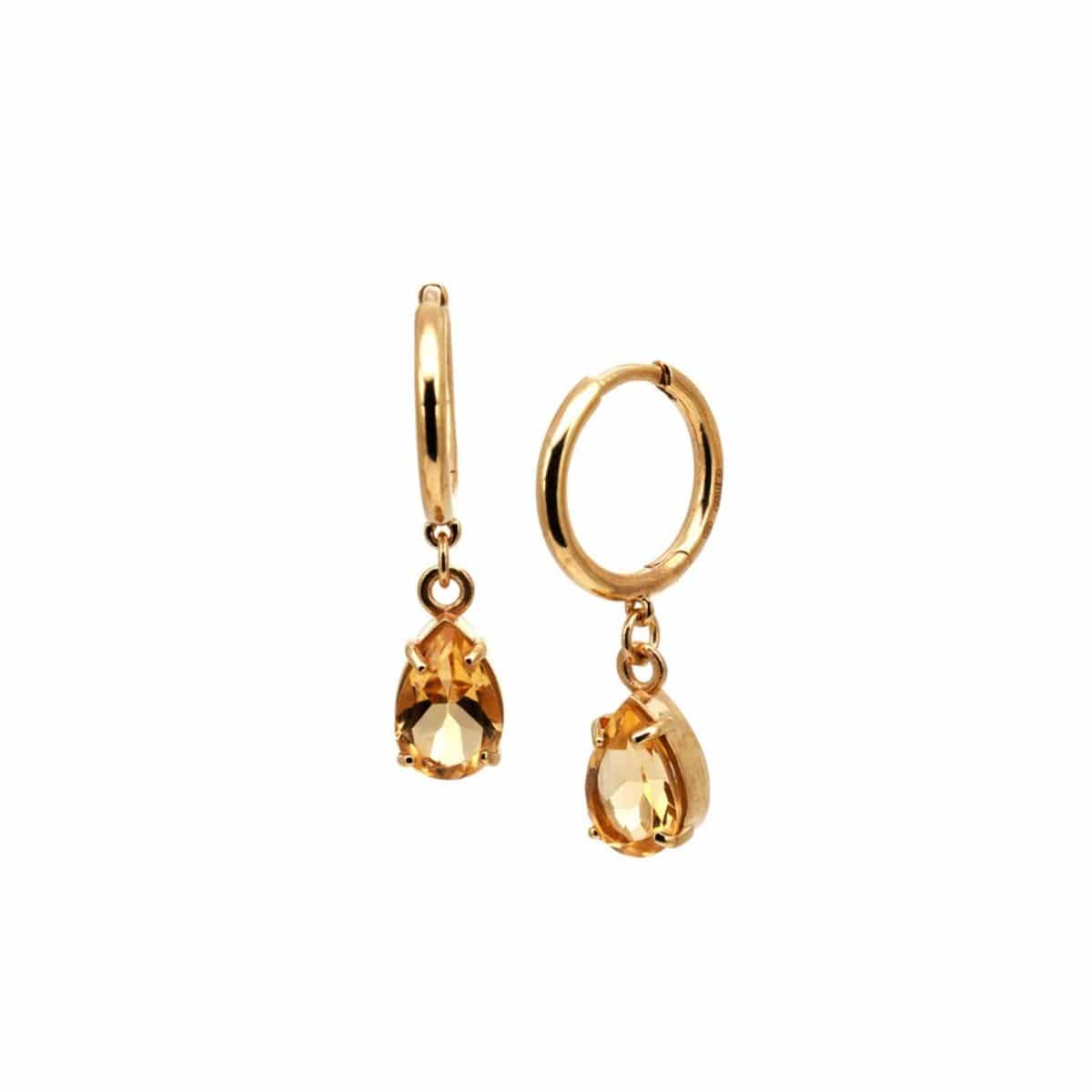 Colors Citrine Earrings