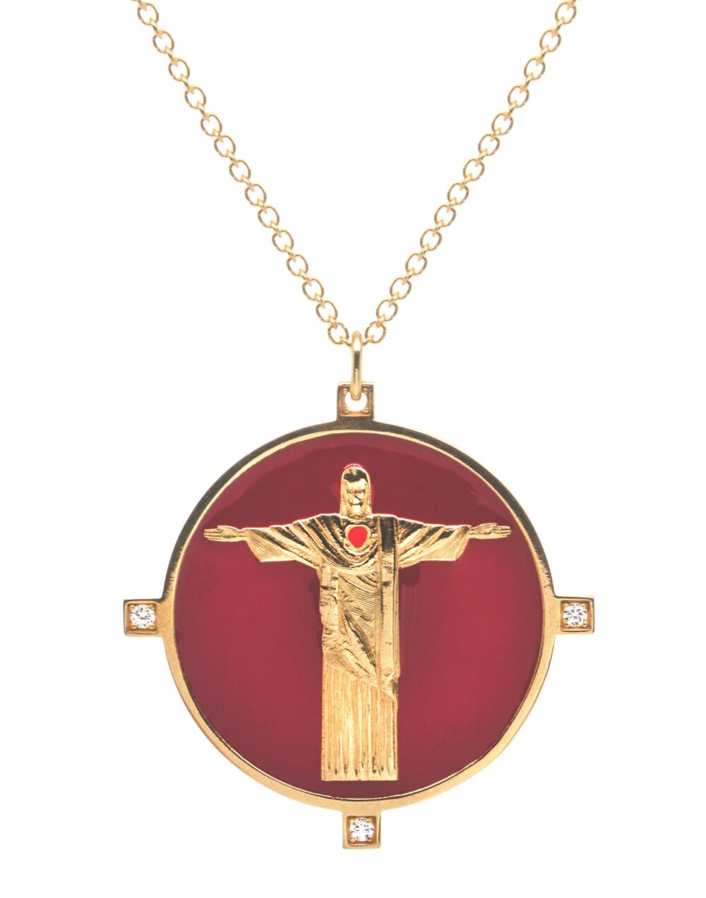 Corcovado Red Necklace