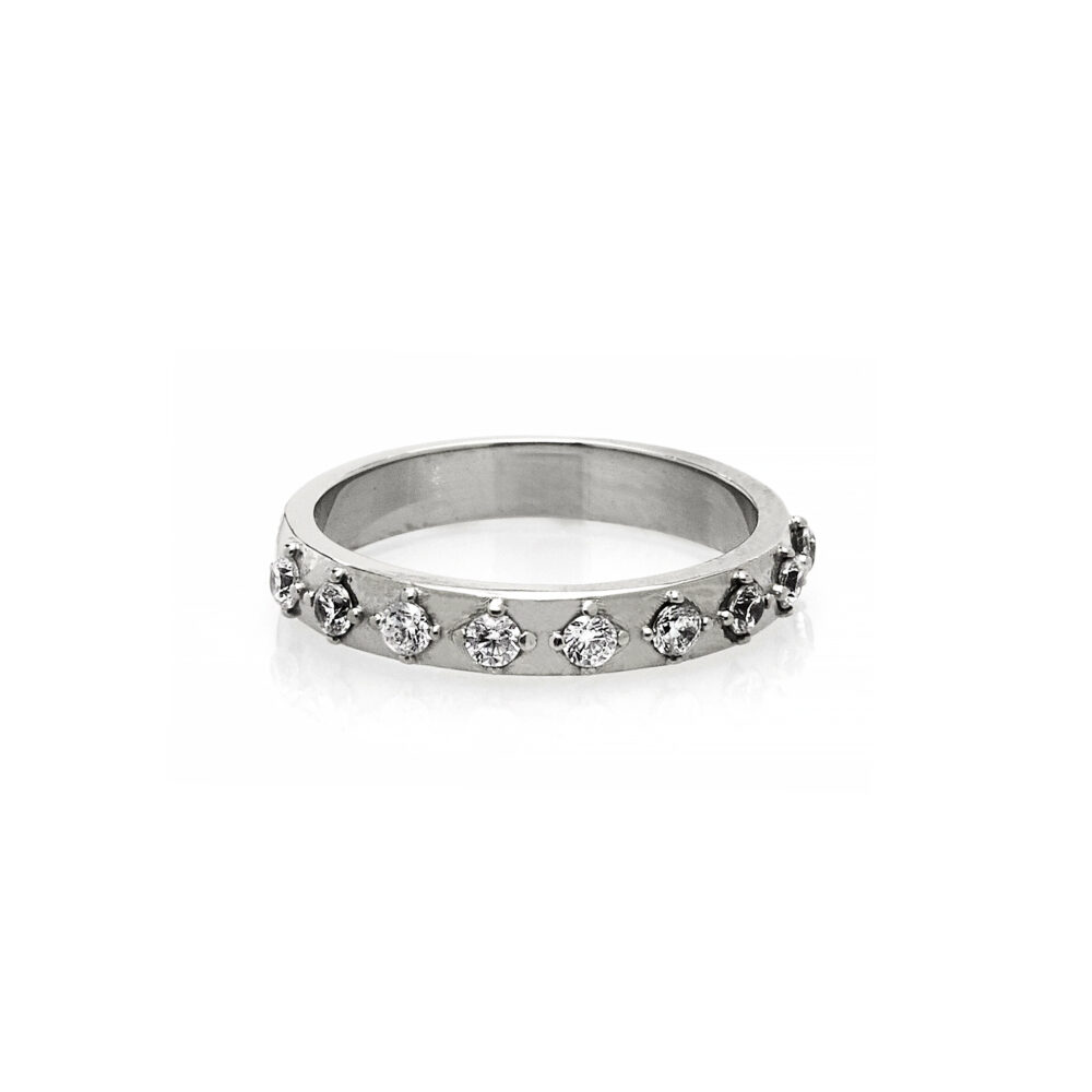 Wedding Ring with Stones