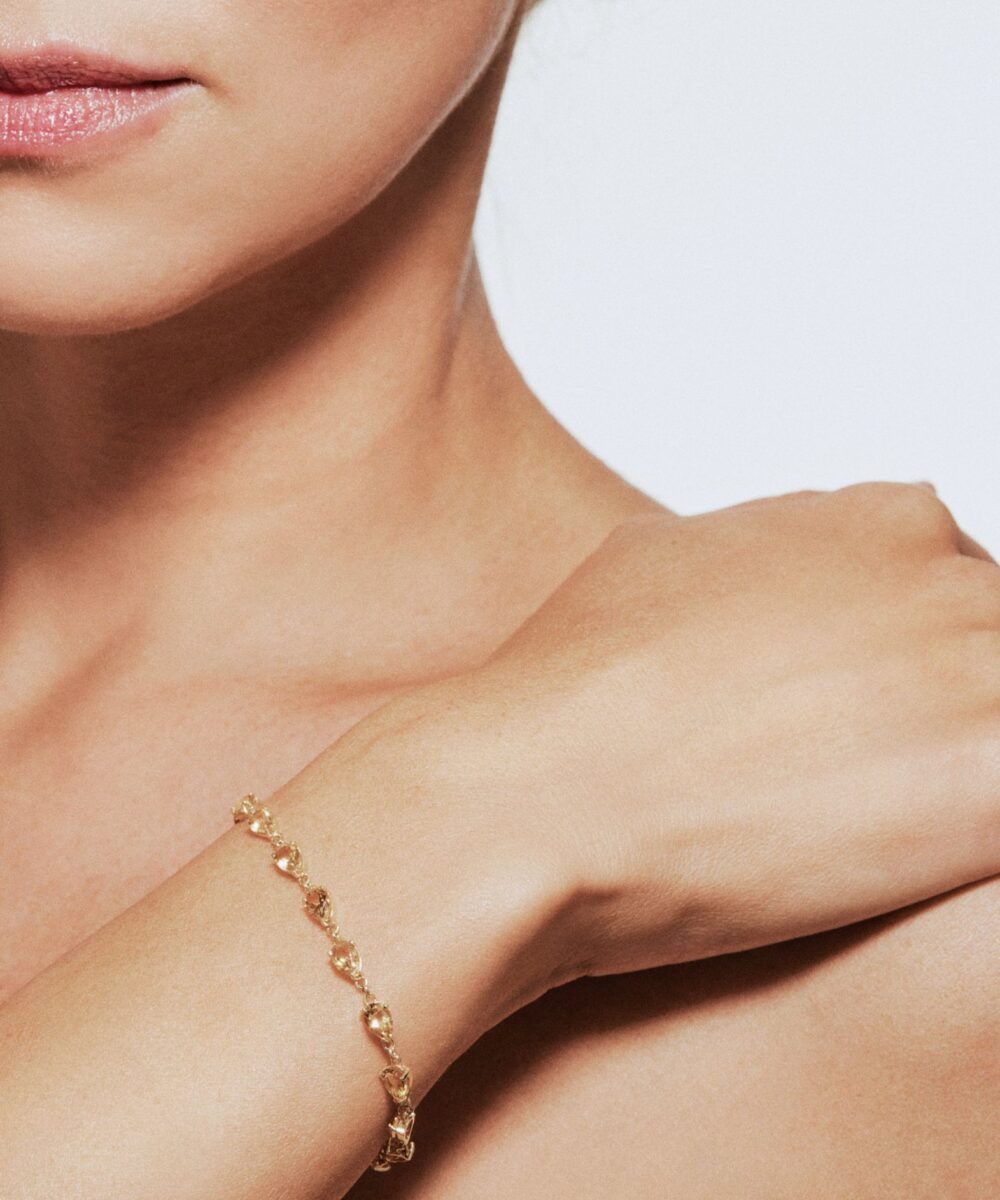 Bracciale Tennis Citrino – Image 2