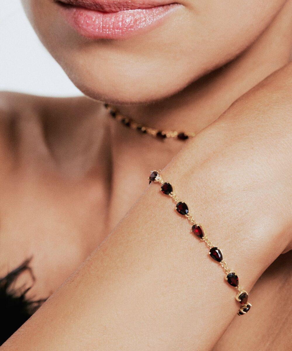 Bracciale Tennis Granato - Image 2