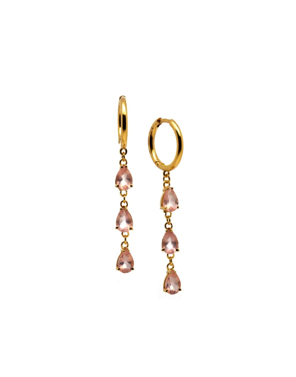 Orecchini Dream Colors Quarzo Rosa