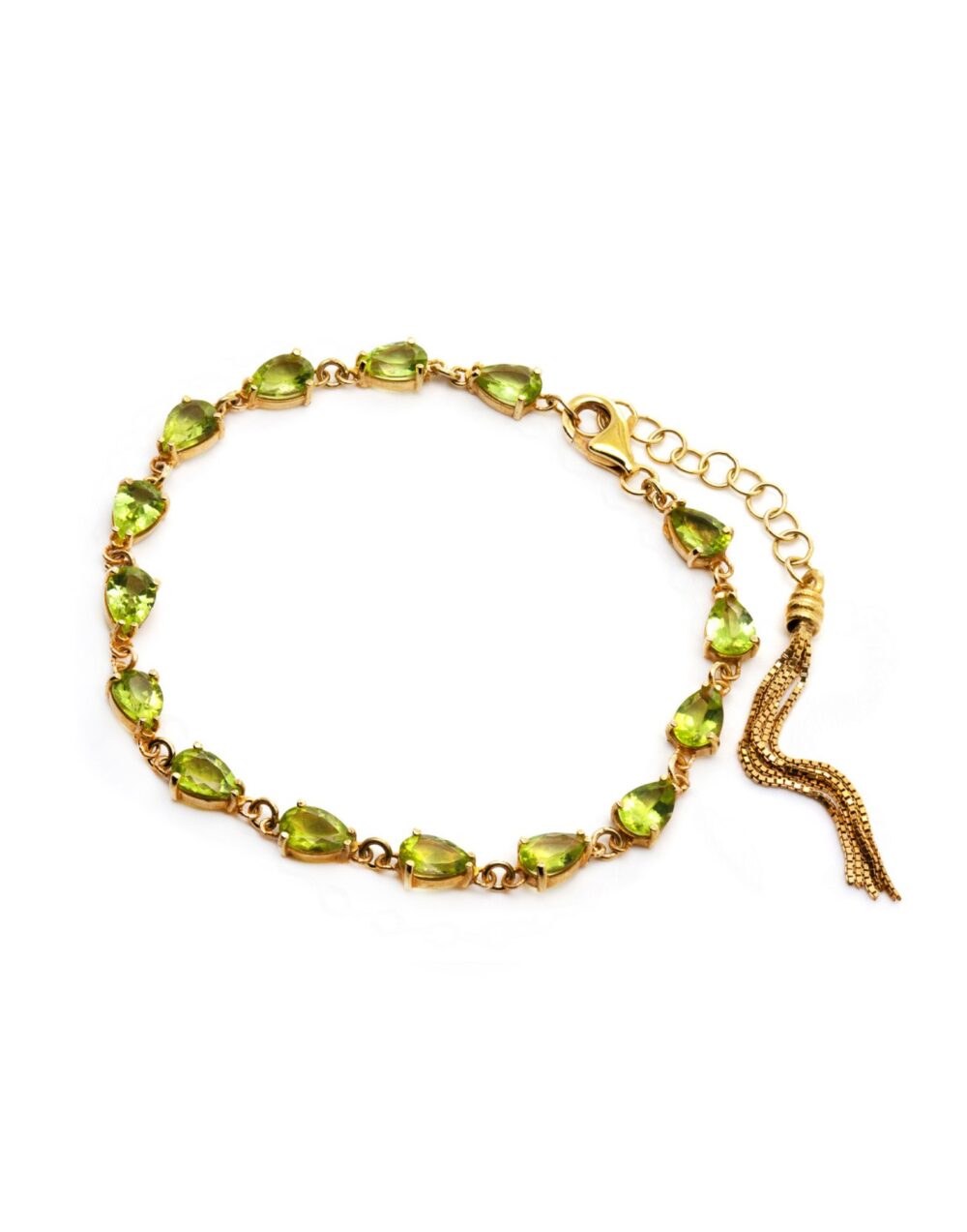 Bracciale Tennis Peridoto
