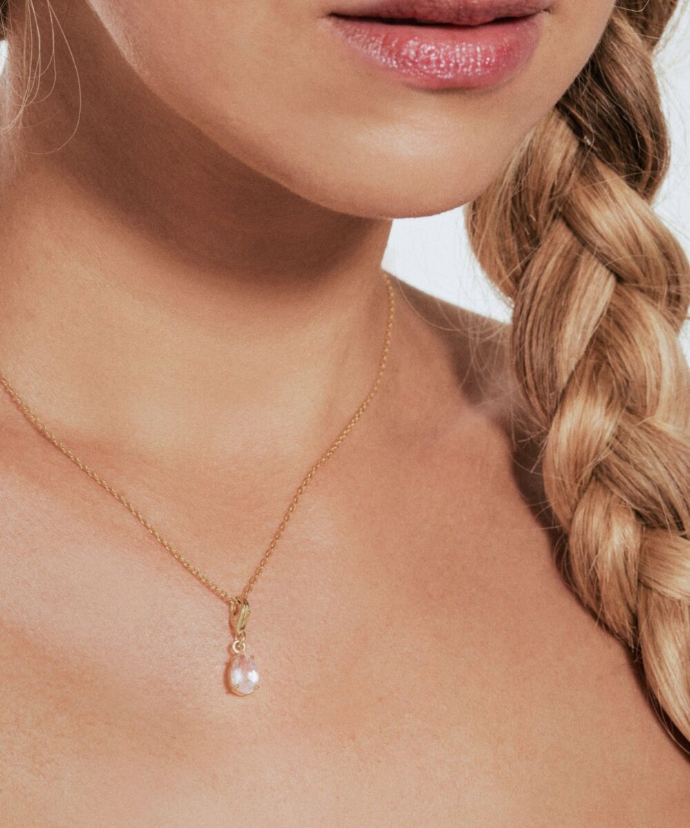 Ciondolo Charm Quarzo Rosa - Image 3