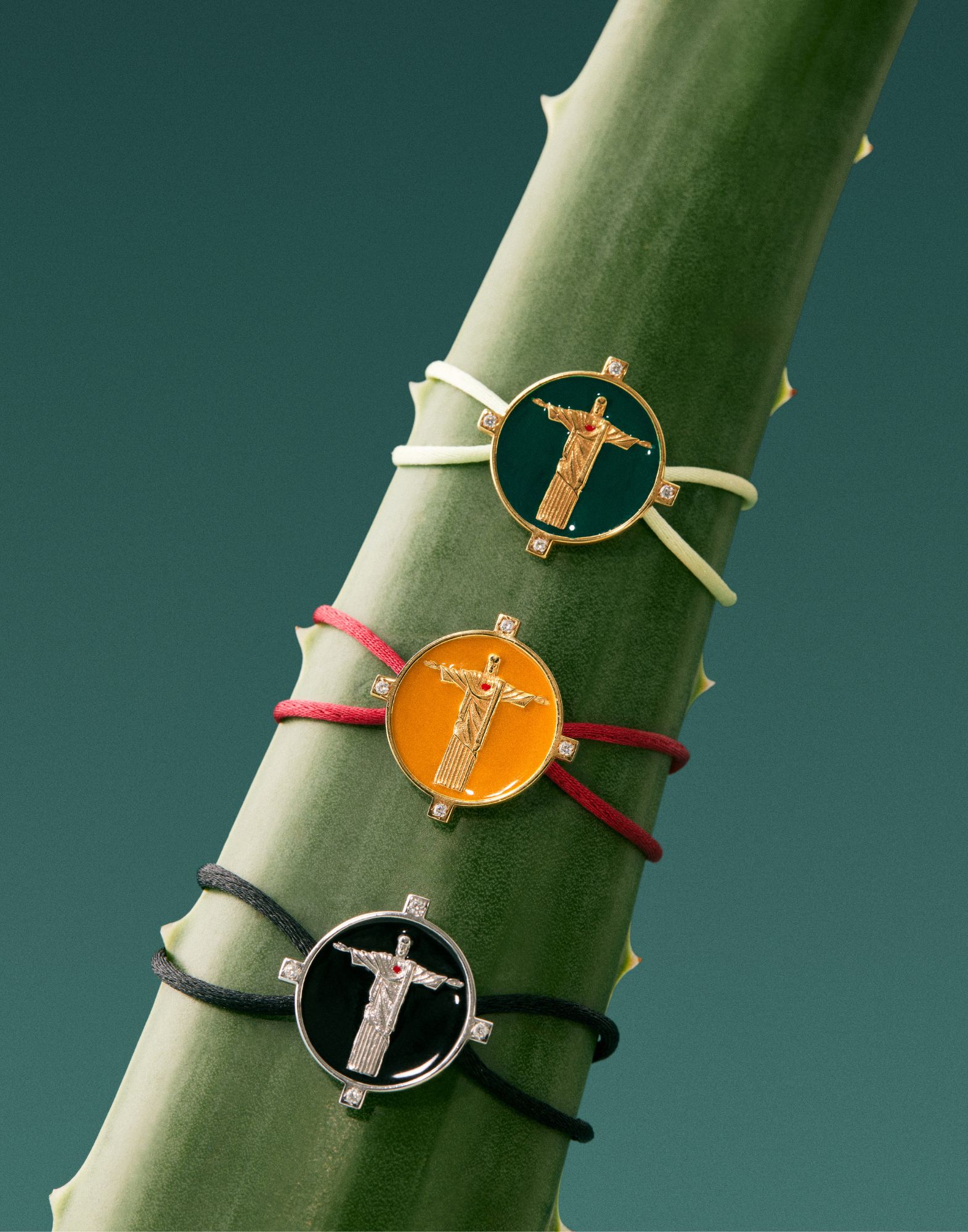 Bracciale Cordino Corcovado Giallo – Image 3
