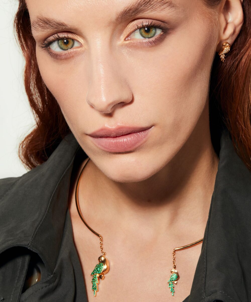 Collana Choker Pappagalli – Image 2