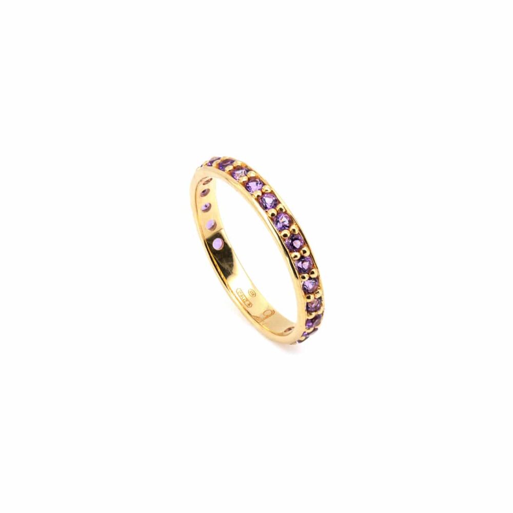 Amethyst Veretta Ring