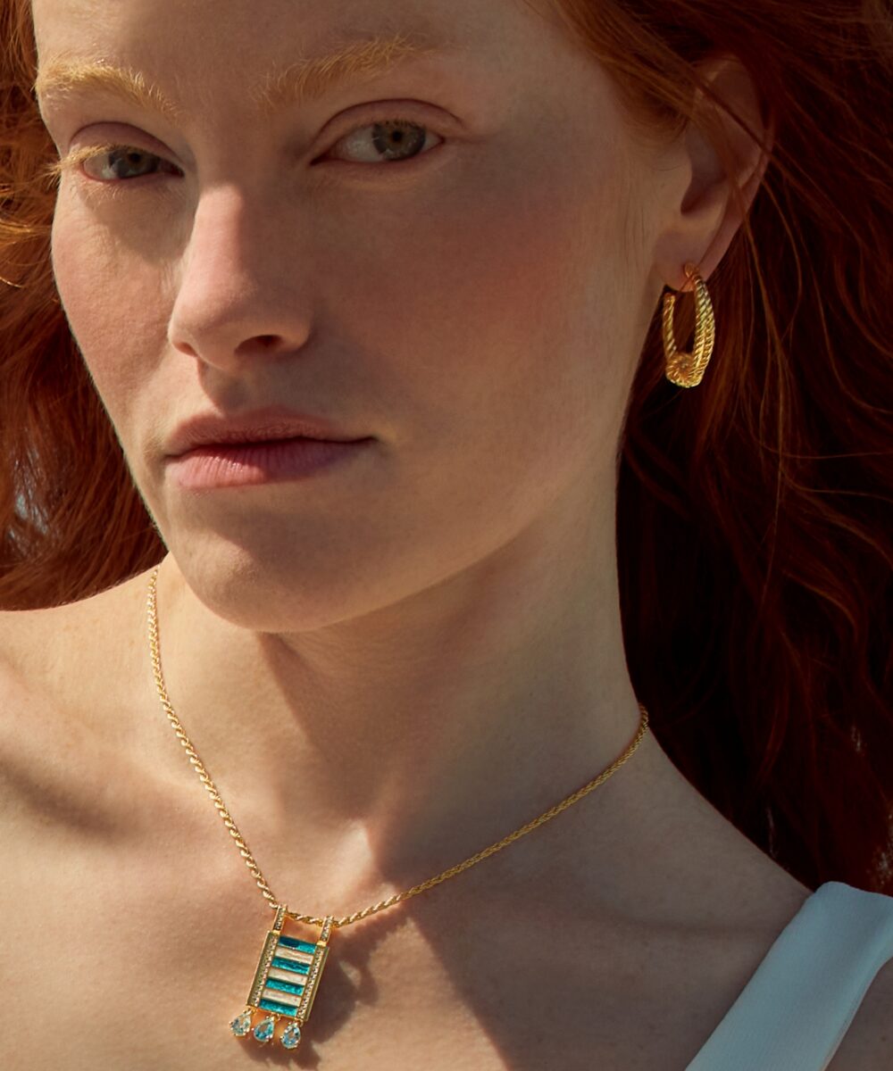 Legame – Orecchini hoops nodo - Image 3