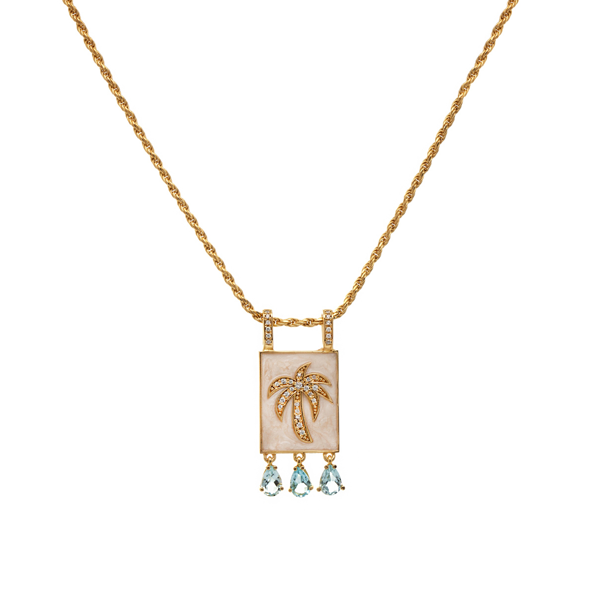 Sand Horizon – Rope Chain Necklace