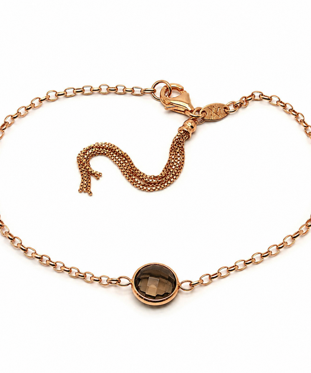 Colors Bracelet with Smoky Quartz
