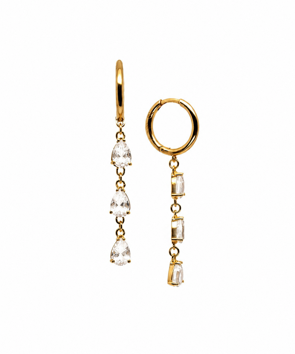 Dream Colours Rock Crystal Earrings