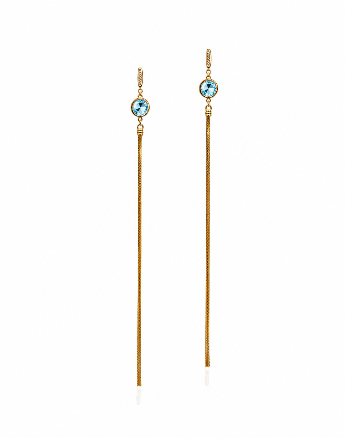 Orecchini Chic Colors Topazio Azzurro - immagine 2