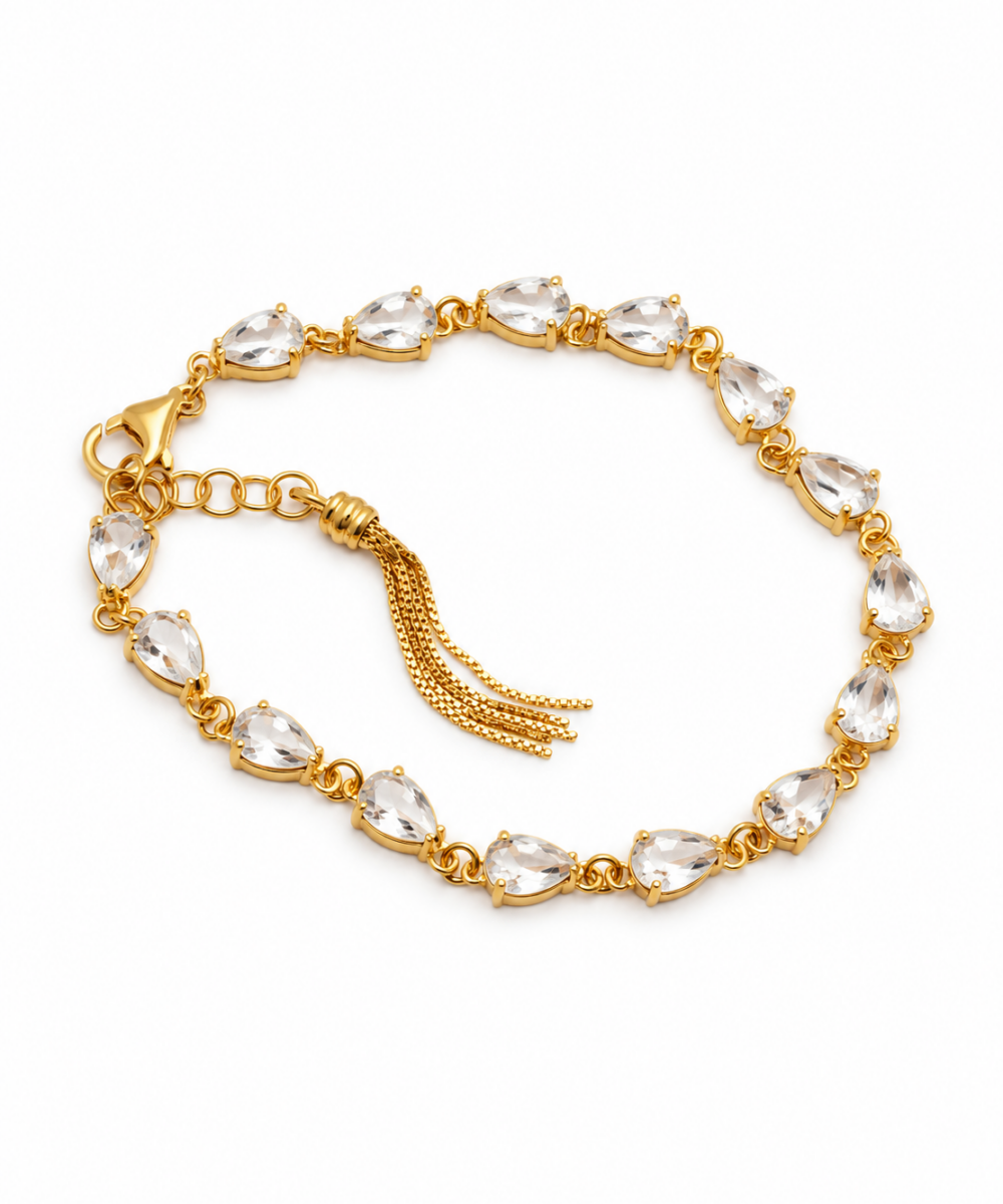 Bracciale Tennis Cristallo di Rocca