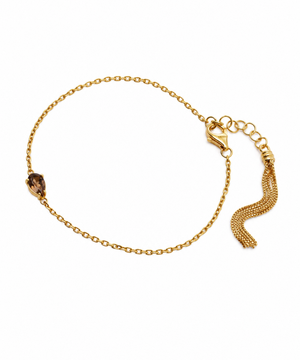 Bracciale Essenza Quarzo Fumé